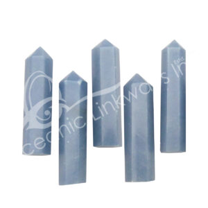 Polished Angelite Obelisk