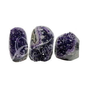 Amethyst Uruguayan a Cut Base Polished Geode