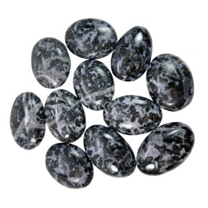 Polished Indigo Gabbro Pebbles
