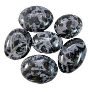 Polished Indigo Gabbro Pebbles