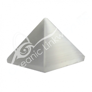 Polished Smooth Selenite Pyramid