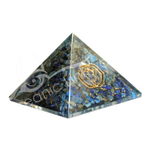 Sodalite in Orgone with Third Eye Chakra Pyramid