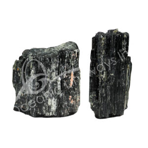 Natural Black Tourmaline Standing Free Shape
