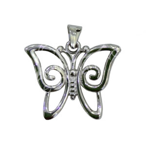 Butterfly Sterling Silver Pendant