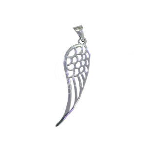 Angel Wing Sterling Silver Pendant
