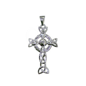 Celtic Cross Sterling Silver Pendant