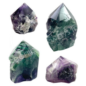 Fluorite Top Polished Point