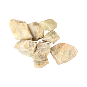 Small Rough White Moonstone