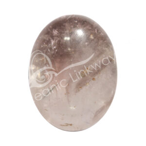 Polished Smoky Quartz Palm Stone