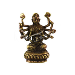 FIGURINE - MINI BRASS KALI 1.25"