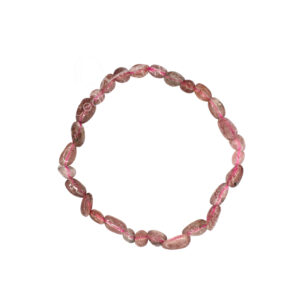 Strawberry Quartz Tumbled Stones Bracelet