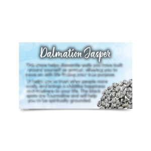 (CLOSE OUT) MARKETING CARD - JASPER, DALMATIAN (PK 50) 2 X 3"