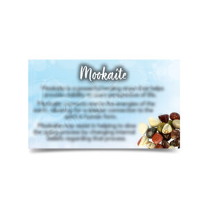 (CLOSE OUT) MARKETING CARD - MOOKAITE (PK 50) 2x3"