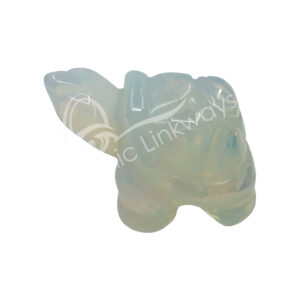 Opalite Turtle Carving