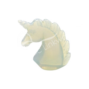 Opalite Unicorn Carving Pack of 2