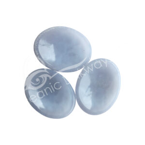 Blue Lace Agate Worry Stones