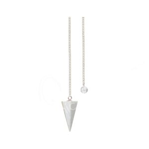 Polished Scolecite Hexagonal Pendulum
