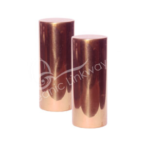 Copper Meditation Charger Cylinder (Pack of 2)