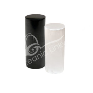 Selenite & Shungite Meditation Charger Cylinder (Set of 2)