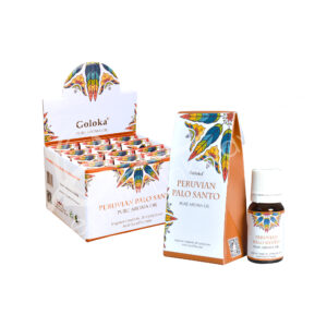 Peruvian Palo Santo Aroma Oil Goloka Collection 10 ml Pack of 12