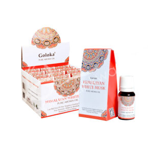 Hymalayan White Musk Aroma Oil Goloka Collection 10 ml Pack of 12