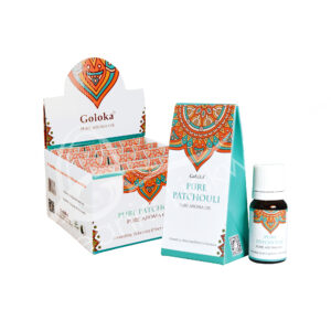 Pure Patchouli Aroma Oil Goloka Collection 10 ml Pack of 12