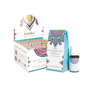 Madagascan Vanilla Aroma Oil Goloka Collection 10 ml Pack of 12