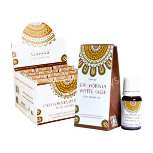 California White Sage Aroma Oil Goloka Collection 10 ml Pack of 12