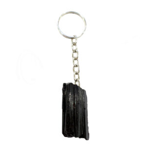 Black Tourmaline Keychain 3-4.5"L