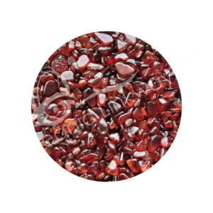 Polished Orange Garnet Tumbled Chips