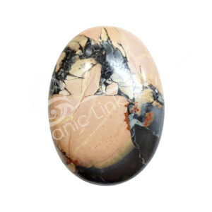 Polished Maligano Jasper Palm Stone