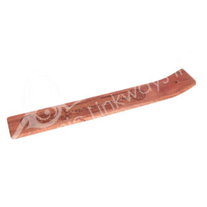 Laser Engraved Fatima Hand Acacia Wood Incense Holder (Pack of 3)