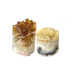 Citrine Cylinder Druse