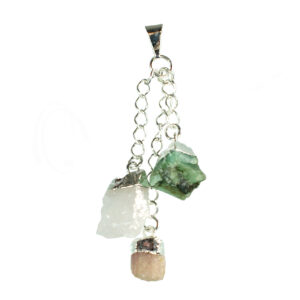 Love Tri-Stone Pendant 2.25-2.5"