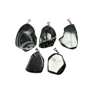Hematite Slice Pendant