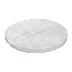 Polished Selenite Charger Plaque