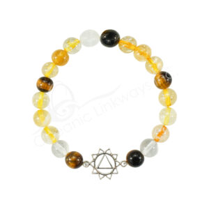 Solar Plexus Chakra Bracelet Elastic 8-8.5 mm 7.15-7.25"