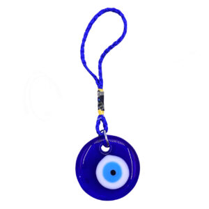 EVIL EYE HANGING - GLASS FOR PROTECTION 5"L