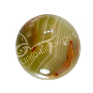 Polished Pakistan Green Onyx Sphere
