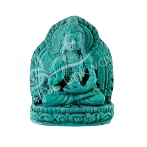 Figurine Turquoise Powder Kwan