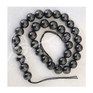 Shungite Beads Strand 12 mm