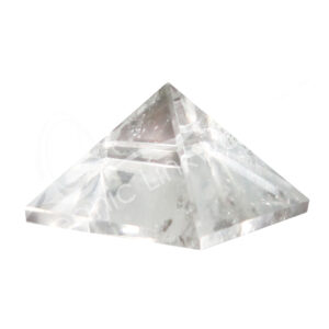Polished Smooth Crystal Quartz Pyramid