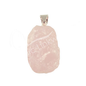 Rough Rose Quartz Pendant
