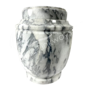Marble gray Urn
