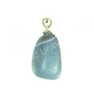 Angelite Tumbled Stone Pendant