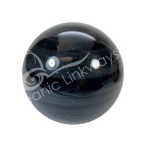 Polished Silver Sheen Obsidian Sphere