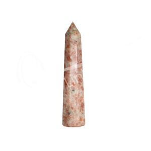 Polished Sunstone 6 Sides Obelisk
