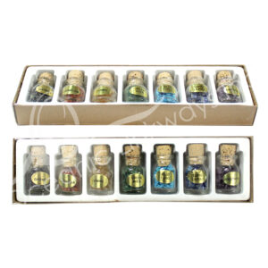 Chakra Chips Stones in a Bottle Set of 7
