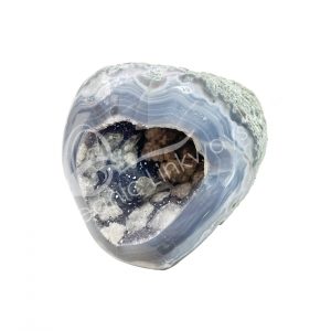Full Polished Amethyst with Agate Geode