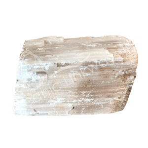 Rough Morocco Selenite Log
